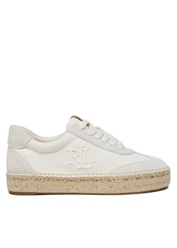 LAUREN RALPH LAUREN Espadryle Luize 802959230001 Biały ze sklepu MODIVO w kategorii Espadryle damskie - zdjęcie 182740250