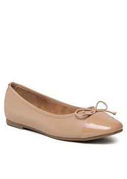 JENNY Baleriny LS5399-17A Beżowy ze sklepu MODIVO w kategorii Balerinki - zdjęcie 182740334