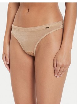 Gossard Stringi 6276 Beżowy ze sklepu MODIVO w kategorii Majtki damskie - zdjęcie 182740441
