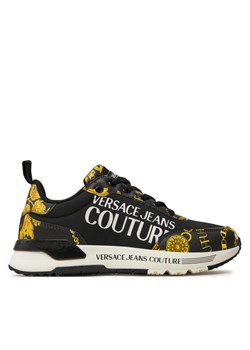 Versace Jeans Couture Sneakersy Dynamic 77VA3SA3 Czarny ze sklepu MODIVO w kategorii Buty sportowe damskie - zdjęcie 182740502