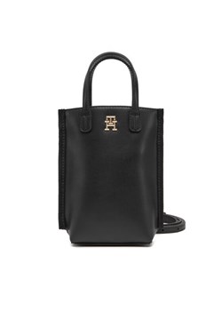 Tommy Hilfiger Torebka na telefon Th Distinct Phone Pouch AW0AW17402 Czarny ze sklepu MODIVO w kategorii Etui - zdjęcie 182740644