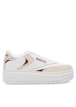 Reebok Sneakersy Club C Extra 100033108 Biały ze sklepu MODIVO w kategorii Buty sportowe damskie - zdjęcie 182740684