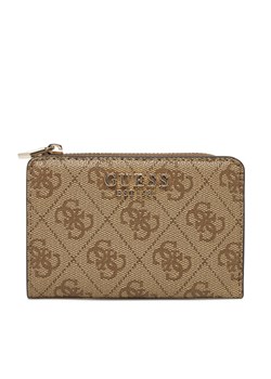 Guess Mały Portfel Damski SWSG85 00156 Beżowy ze sklepu MODIVO w kategorii Portfele damskie - zdjęcie 182740712
