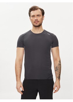CMP Koszulka techniczna 33N6687 Szary Regular Fit ze sklepu MODIVO w kategorii T-shirty męskie - zdjęcie 182740723