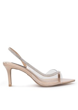 Nine West Sandały JF2086-1 Beżowy ze sklepu MODIVO w kategorii Sandały damskie - zdjęcie 182740883