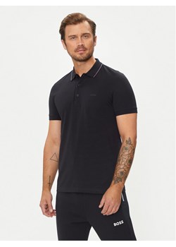 Boss Polo Paule 4 50506195 Granatowy Slim Fit ze sklepu MODIVO w kategorii T-shirty męskie - zdjęcie 182740941