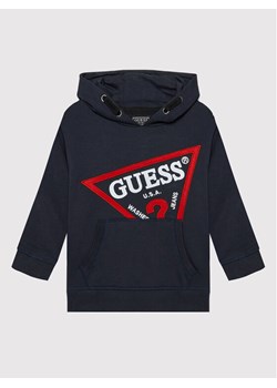 Guess Bluza N2YQ09 KAD70 Granatowy Oversize ze sklepu MODIVO w kategorii Bluzy chłopięce - zdjęcie 182741064