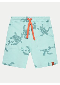 United Colors Of Benetton Szorty sportowe 3H0FG901F Niebieski Regular Fit ze sklepu MODIVO w kategorii Spodenki chłopięce - zdjęcie 182741130