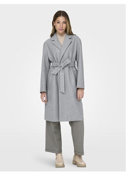 ONLY Płaszcz przejściowy Trillion 15285012 Szary Regular Fit ze sklepu MODIVO w kategorii Płaszcze damskie - zdjęcie 182741153
