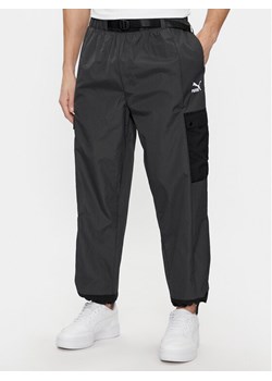Puma Spodnie dresowe 53566301 Czarny Regular Fit ze sklepu MODIVO w kategorii Spodnie męskie - zdjęcie 182741181