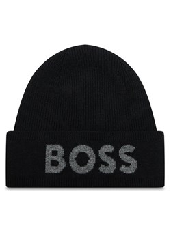 Boss Czapka Ellio 50524348 Czarny ze sklepu MODIVO w kategorii Czapki zimowe męskie - zdjęcie 182741223