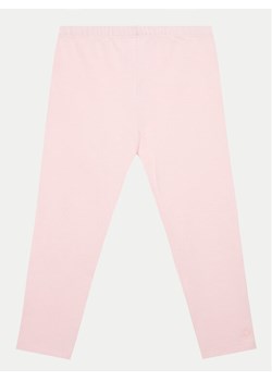 United Colors Of Benetton Legginsy 3MT1GF01L Różowy Slim Fit ze sklepu MODIVO w kategorii Spodnie dziewczęce - zdjęcie 182741311