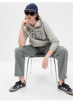 Gap Bluza 463506-06 Szary Regular Fit ze sklepu MODIVO w kategorii Bluzy damskie - zdjęcie 182741322