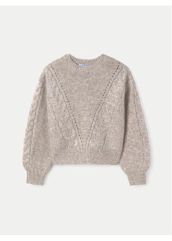 Mayoral Sweter 7310 Beżowy Regular Fit ze sklepu MODIVO w kategorii Swetry dziewczęce - zdjęcie 182741642
