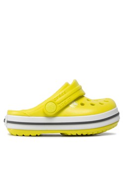 Crocs Klapki Crocband Clog T 207005-725 Żółty ze sklepu MODIVO w kategorii Klapki dziecięce - zdjęcie 182741654