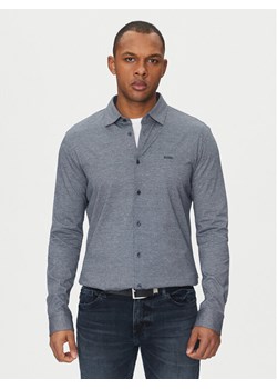 BOSS Koszula Mysoft 50519748 Granatowy Slim Fit ze sklepu MODIVO w kategorii Koszule męskie - zdjęcie 182741732