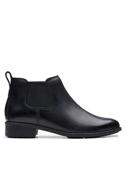 Clarks Sztyblety Havisham Top 26178715 Czarny ze sklepu MODIVO w kategorii Botki - zdjęcie 182741840