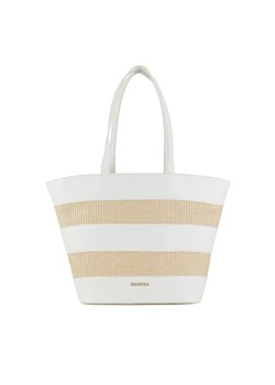 Badura Torebka NOVA-01 Biały ze sklepu MODIVO w kategorii Torby Shopper bag - zdjęcie 182741892