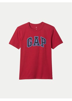 Gap T-Shirt 605364 Bordowy Regular Fit ze sklepu MODIVO w kategorii T-shirty chłopięce - zdjęcie 182742101