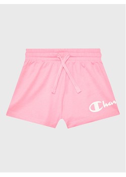 Champion Szorty materiałowe 404310 Różowy Regular Fit ze sklepu MODIVO w kategorii Spodenki dziewczęce - zdjęcie 182742110