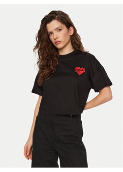 KARL LAGERFELD T-Shirt A1W17074 Czarny Regular Fit ze sklepu MODIVO w kategorii Bluzki damskie - zdjęcie 182742200