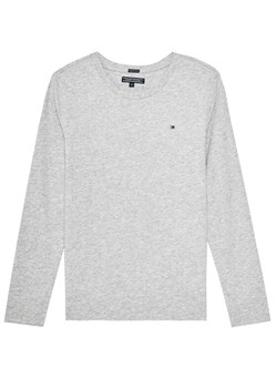 Tommy Hilfiger Bluzka KB0KB04141 D Szary Long Sleeve - id: 0000201243770 - marki Tommy Hilfiger - 182742220 Tommy Hilfiger Bluzka KB0KB04141 D Szary Long Sleeve ze sklepu MODIVO w kategorii T-shirty chłopięce - zdjęcie 182742220