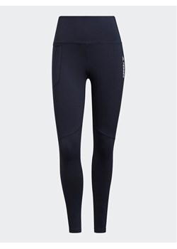 adidas Legginsy Terrex Multi GU8937 Granatowy Slim Fit ze sklepu MODIVO w kategorii Spodnie damskie - zdjęcie 182742311