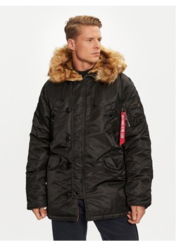 Alpha Industries Kurtka zimowa 103141 Czarny Regular Fit ze sklepu MODIVO w kategorii Kurtki męskie - zdjęcie 182742312