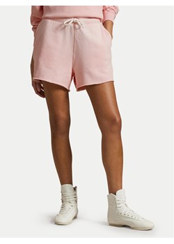 Polo Ralph Lauren Szorty sportowe 211965103006 Różowy Straight Fit ze sklepu MODIVO w kategorii Szorty - zdjęcie 182742344