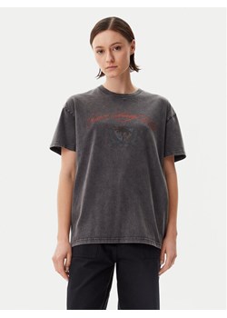 Vans T-Shirt Palm Impresa VN000MCM Czarny Regular Fit ze sklepu MODIVO w kategorii Bluzki damskie - zdjęcie 182742380