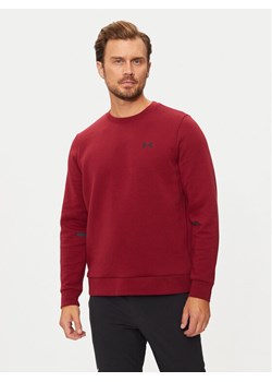 Under Armour Bluza UA Unstoppable 1389351 Czerwony Regular Fit ze sklepu MODIVO w kategorii Bluzy męskie - zdjęcie 182742503