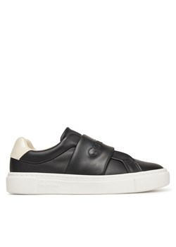 Calvin Klein Sneakersy Cupsole Slip On - He Nappa HW0HW02471 Czarny ze sklepu MODIVO w kategorii Buty sportowe damskie - zdjęcie 182742512