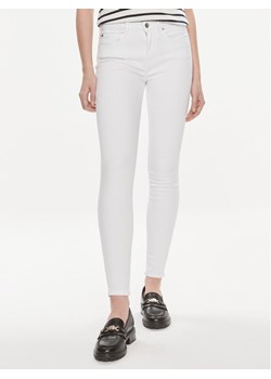 Tommy Hilfiger Jeansy WW0WW41295 Biały Skinny Fit ze sklepu MODIVO w kategorii Jeansy damskie - zdjęcie 182742524
