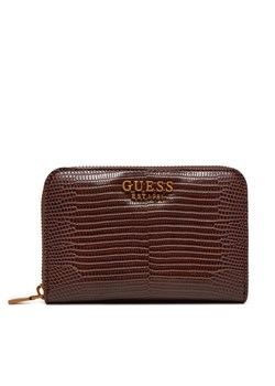 Guess Duży Portfel Damski SWKB95 06140 Brązowy ze sklepu MODIVO w kategorii Portfele damskie - zdjęcie 182742544