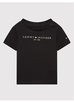 Tommy Hilfiger T-Shirt Baby Essential KN0KN01487 Czarny Regular Fit ze sklepu MODIVO w kategorii Koszulki niemowlęce - zdjęcie 182742562