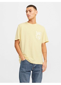 Jack&Jones T-Shirt Lafayette 12250435 Żółty Standard Fit ze sklepu MODIVO w kategorii T-shirty męskie - zdjęcie 182742581