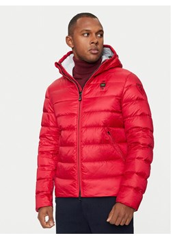 Blauer Kurtka puchowa 24WBLUC03023 Czerwony Regular Fit ze sklepu MODIVO w kategorii Kurtki męskie - zdjęcie 182742620