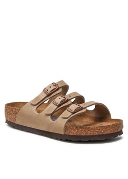 Birkenstock Klapki Florida 1011432 Beżowy ze sklepu MODIVO w kategorii Klapki damskie - zdjęcie 182742773