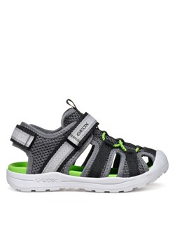 Geox Sandały J Vaniett J555XA 1454 C0655 D Szary ze sklepu MODIVO w kategorii Sandały dziecięce - zdjęcie 182742864