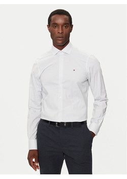 Tommy Hilfiger Koszula MW0MW36923 Biały Slim Fit ze sklepu MODIVO w kategorii Koszule męskie - zdjęcie 182742923