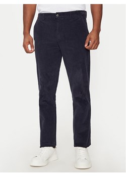 United Colors Of Benetton Chinosy 41ULUF04Z Granatowy Slim Fit ze sklepu MODIVO w kategorii Spodnie męskie - zdjęcie 182742953
