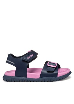 Geox Sandały J Fusbetto Gi J35HQA 000BC C4268 S Granatowy - id: 0000304629273 - marki Geox - 182742971 Geox Sandały J Fusbetto Gi J35HQA 000BC C4268 S Granatowy ze sklepu MODIVO w kategorii Sandały dziecięce - zdjęcie 182742971