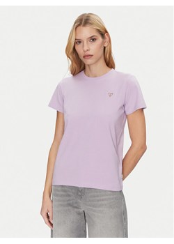 Guess Jeans T-Shirt W4YI10 J1314 Fioletowy Regular Fit - id: 0000304859694 - marki Guess - 182743093 Guess Jeans T-Shirt W4YI10 J1314 Fioletowy Regular Fit ze sklepu MODIVO w kategorii Bluzki damskie - zdjęcie 182743093