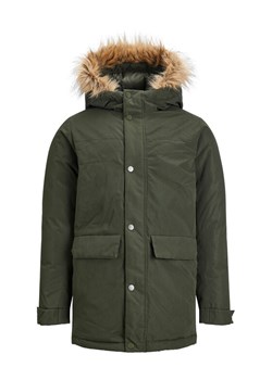 Jack&Jones Junior Kurtka zimowa 12236551 Zielony Regular Fit ze sklepu MODIVO w kategorii Kurtki chłopięce - zdjęcie 182743102