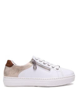 Rieker Sneakersy L59A1-81 Biały ze sklepu MODIVO w kategorii Buty sportowe damskie - zdjęcie 182743133
