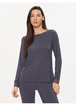 Femilet by Chantelle Koszulka piżamowa Laurel FNAEJ0 Granatowy Regular Fit ze sklepu MODIVO w kategorii Piżamy damskie - zdjęcie 182743270