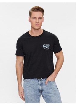 Guess T-Shirt Ss Cn Guess Planisph M4RI11 I3Z14 Czarny Regular Fit ze sklepu MODIVO w kategorii T-shirty męskie - zdjęcie 182743301