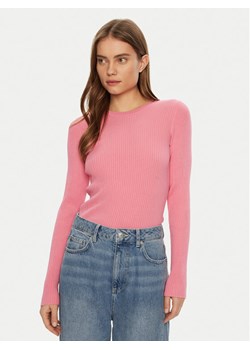 JJXX Sweter Jodi 12250072 Różowy Slim Fit ze sklepu MODIVO w kategorii Swetry damskie - zdjęcie 182743302