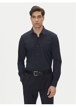 BOSS Koszula P-Hank 50539391 Granatowy Slim Fit ze sklepu MODIVO w kategorii Koszule męskie - zdjęcie 182743351