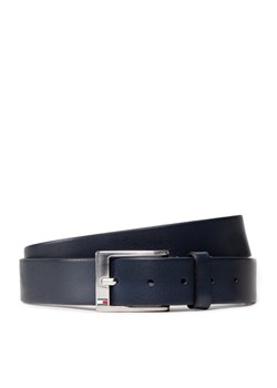 Tommy Hilfiger Pasek Męski New Aly Belt AM0AM08363 Granatowy ze sklepu MODIVO w kategorii Paski męskie - zdjęcie 182743440
